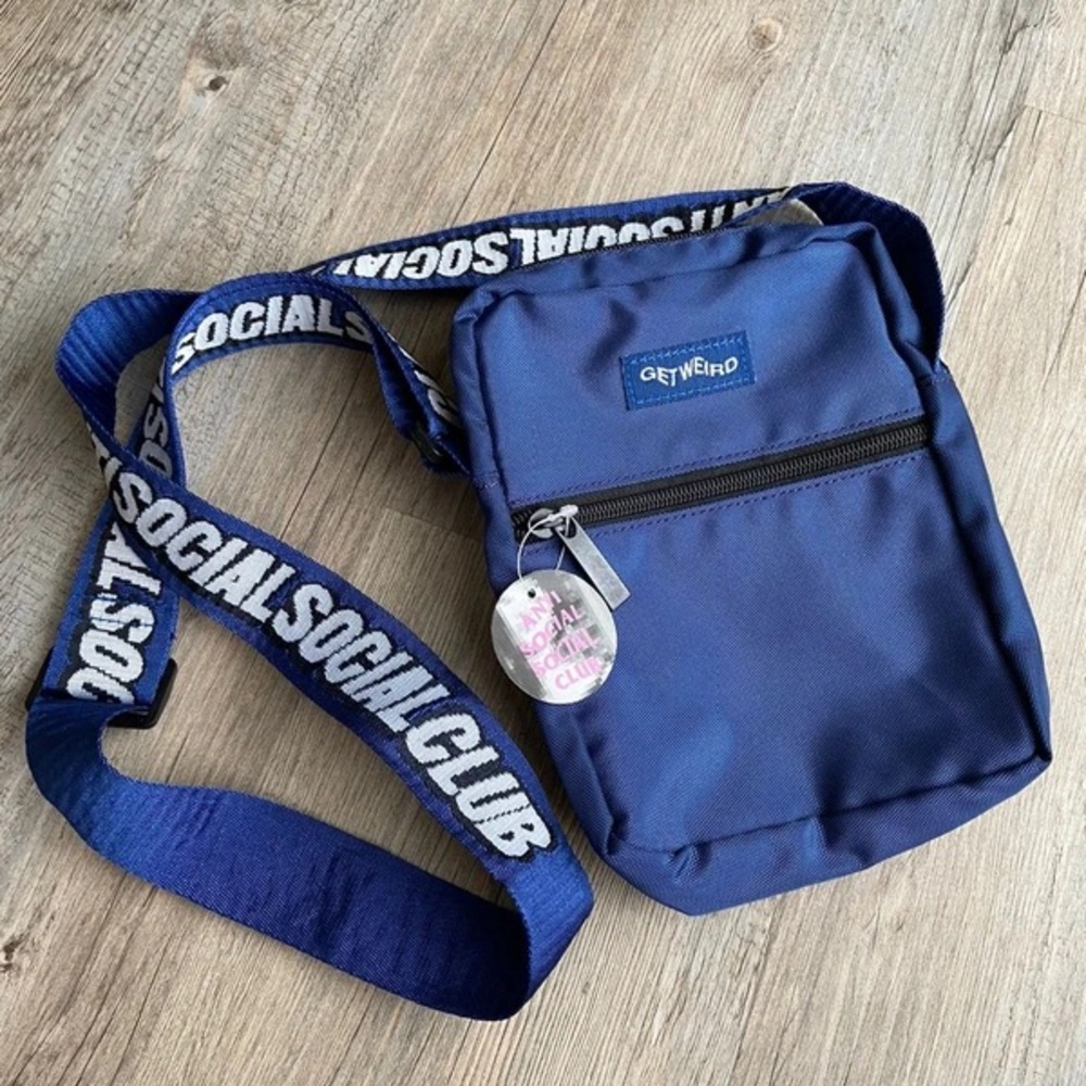 Anti Social Social Club - Blue Crossbody Bag